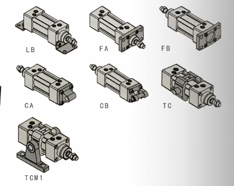 标准气缸多种安装附件.png